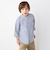 SHIPS any:  STANDARD ストライプ バンドカラー シャツ<KIDS>