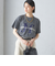 J.J.MERCER:〈洗濯機可能〉プリント TEE