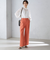 〈手洗い可能 / UVカット〉ドライオックス フロント タック ストレート パンツ