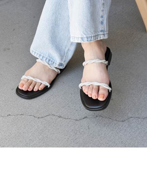 NICOLAS LAINAS:ビジュー サンダル｜シップス アウトレットの