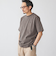 SHIPS: コットン USA クルーネック ポケット ピグメント Tシャツ