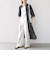 〈手洗い可能〉ラミー 4 スタンドカラー シャツ ワンピース