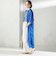 〈手洗い可能〉ラミー 4 スタンドカラー シャツ ワンピース