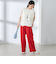 〈手洗い可能〉ツイル ドロスト パンツ（34 / 35）