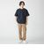 SHIPS: COOLMAX(R) シアサッカー Tシャツ
