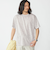 SHIPS: リネン ライク スラブ ショートスリーブ Tシャツ