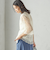 〈手洗い可能〉ラッセル レース シャツ