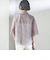 〈手洗い可能〉ラッセル レース シャツ