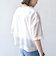 〈手洗い可能〉シアー トリコット ショート スリーブ プルオーバー
