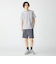 SHIPS: ジャカード マイクロ ボーダー Tシャツ