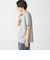SHIPS: ジャカード マイクロ ボーダー Tシャツ