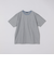 SHIPS: ジャカード マイクロ ボーダー Tシャツ