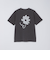 City Ambient Products: フラワー プリント フェード ピグメント Tシャツ