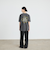 City Ambient Products: フラワー プリント フェード ピグメント Tシャツ