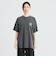 City Ambient Products: フラワー プリント フェード ピグメント Tシャツ