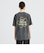 City Ambient Products: フラワー プリント フェード ピグメント Tシャツ