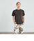 City Ambient Products: フラワー プリント フェード ピグメント Tシャツ