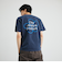 City Ambient Products: フラワー プリント フェード ピグメント Tシャツ