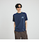 City Ambient Products: フラワー プリント フェード ピグメント Tシャツ