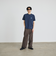 City Ambient Products: フラワー プリント フェード ピグメント Tシャツ