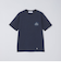 City Ambient Products: フラワー プリント フェード ピグメント Tシャツ
