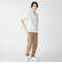 SHIPS: キー ネック フェイクレイヤード Tシャツ