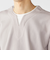 SHIPS: キー ネック フェイクレイヤード Tシャツ