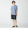 SHIPS: キー ネック フェイクレイヤード Tシャツ