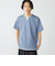SHIPS: キー ネック フェイクレイヤード Tシャツ