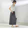 〈手洗い可能〉ポリエステル 麻 スキッパー プルオーバー