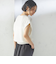 〈手洗い可能〉ポリエステル 麻 スキッパー プルオーバー
