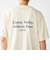 SHIPS: UNDYED オーガニック プリント Tシャツ