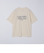 SHIPS: UNDYED オーガニック プリント Tシャツ