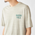 SHIPS: UNDYED オーガニック プリント Tシャツ