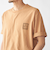 SHIPS: UNDYED オーガニック プリント Tシャツ