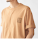 SHIPS: UNDYED オーガニック プリント Tシャツ
