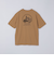 SHIPS: UNDYED オーガニック プリント Tシャツ