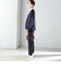 〈接触冷感/手洗い可能〉トリアセテート混 テーパード パンツ（セットアップ対応）◇