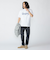 【SHIPS別注】Champion: SHIPS ロゴ プリント Tシャツ