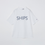 【SHIPS別注】Champion: SHIPS ロゴ プリント Tシャツ