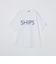 【SHIPS別注】Champion: SHIPS ロゴ プリント Tシャツ