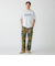 【SHIPS別注】Champion: SHIPS ロゴ プリント Tシャツ