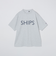 【SHIPS別注】Champion: SHIPS ロゴ プリント Tシャツ
