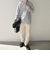 SHIPS any: ストレッチ コーデュロイ テーパード イージー パンツ 24FW◇