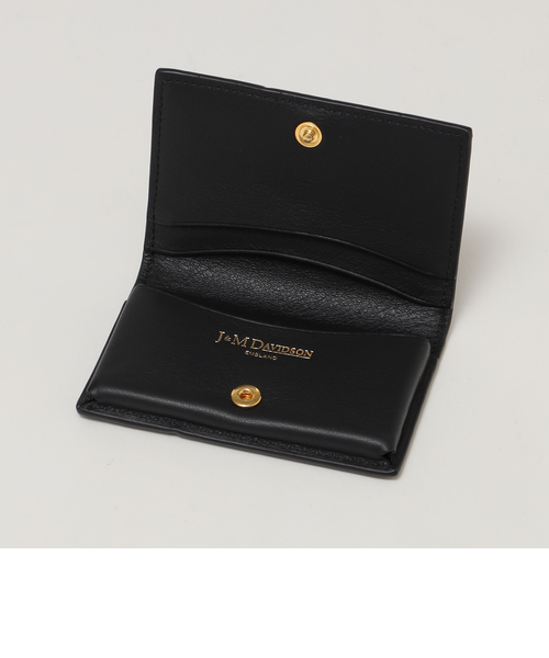 SHIPS別注】J&M DAVIDSON:プレーン カードケース｜シップス