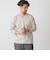 SHIPS: 抗菌・防臭 NANO-FINE(R) ハイゲージ Vネック Tシャツ (ロンT)