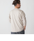 SHIPS: 抗菌・防臭 NANO-FINE(R) ハイゲージ Vネック Tシャツ (ロンT)