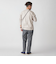 SHIPS: 抗菌・防臭 NANO-FINE(R) ハイゲージ Vネック Tシャツ (ロンT)