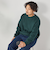 SHIPS any: 〈手洗い可能〉コットン カシミヤ スウェットライク クルーネック ニット◇