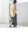 〈手洗い可能〉IMPERIAL LINEN オーバー シャツ